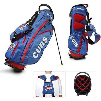 Team Golf MLB Lightweight, 14-Way Top, Spring Action Stand, Insulated Cooler Pocket, Padded Strap